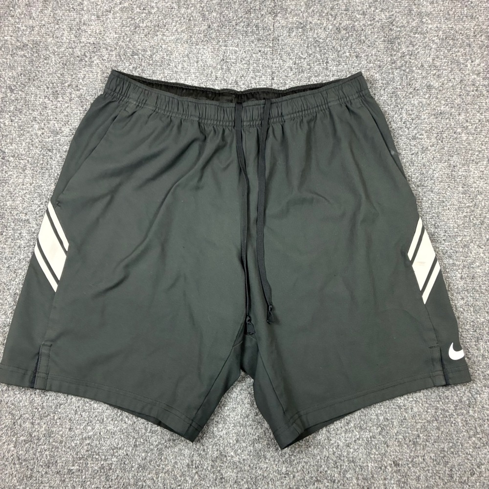 Nike Court Dri-FIT Tennis Shorts Mens Size Large W32 Gray 7 Inch Inseam